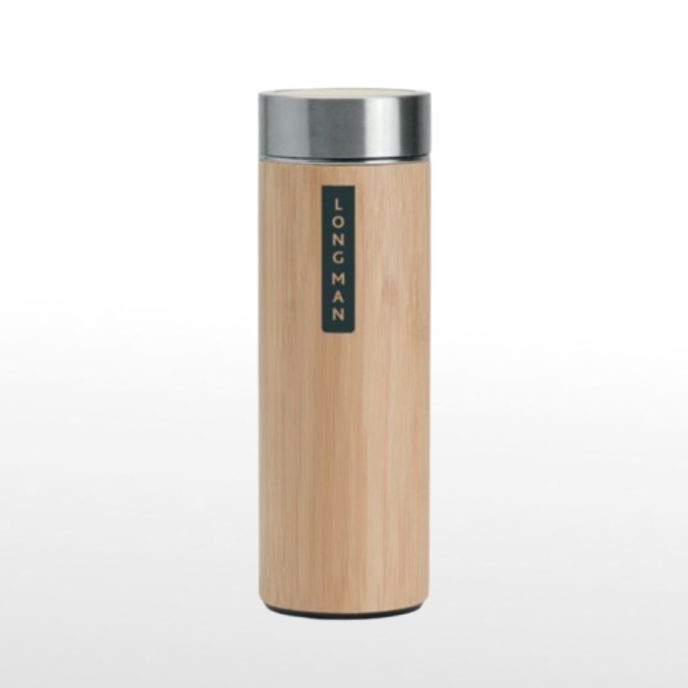 Long Man Bamboo Flask