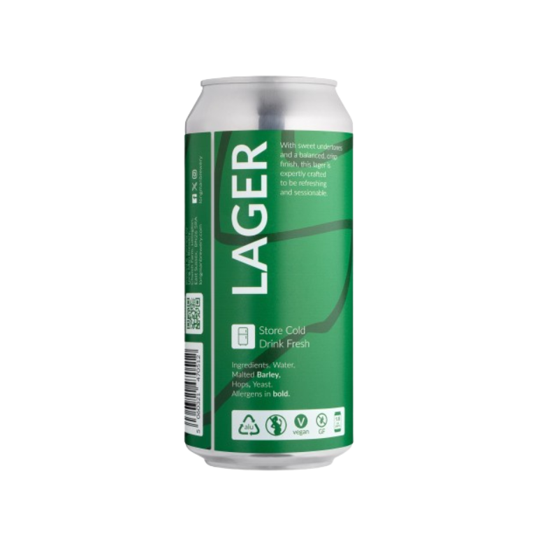 Lager Can Back